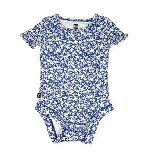 Tea Collection Floral Print Bodysuit Size 12-18 Months